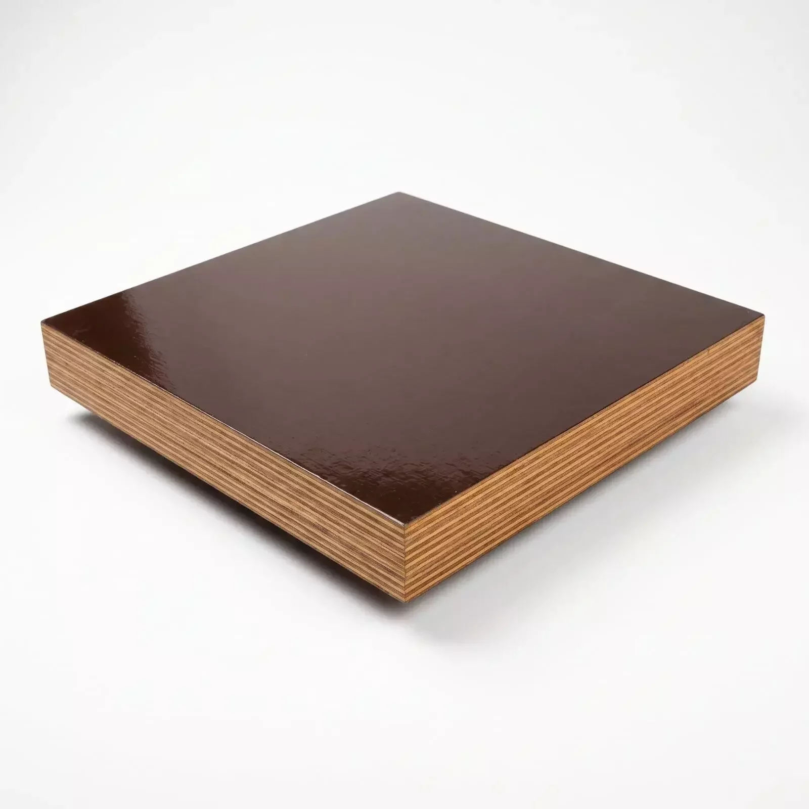 Container flooring plywood inside a fabricated ISO shipping container