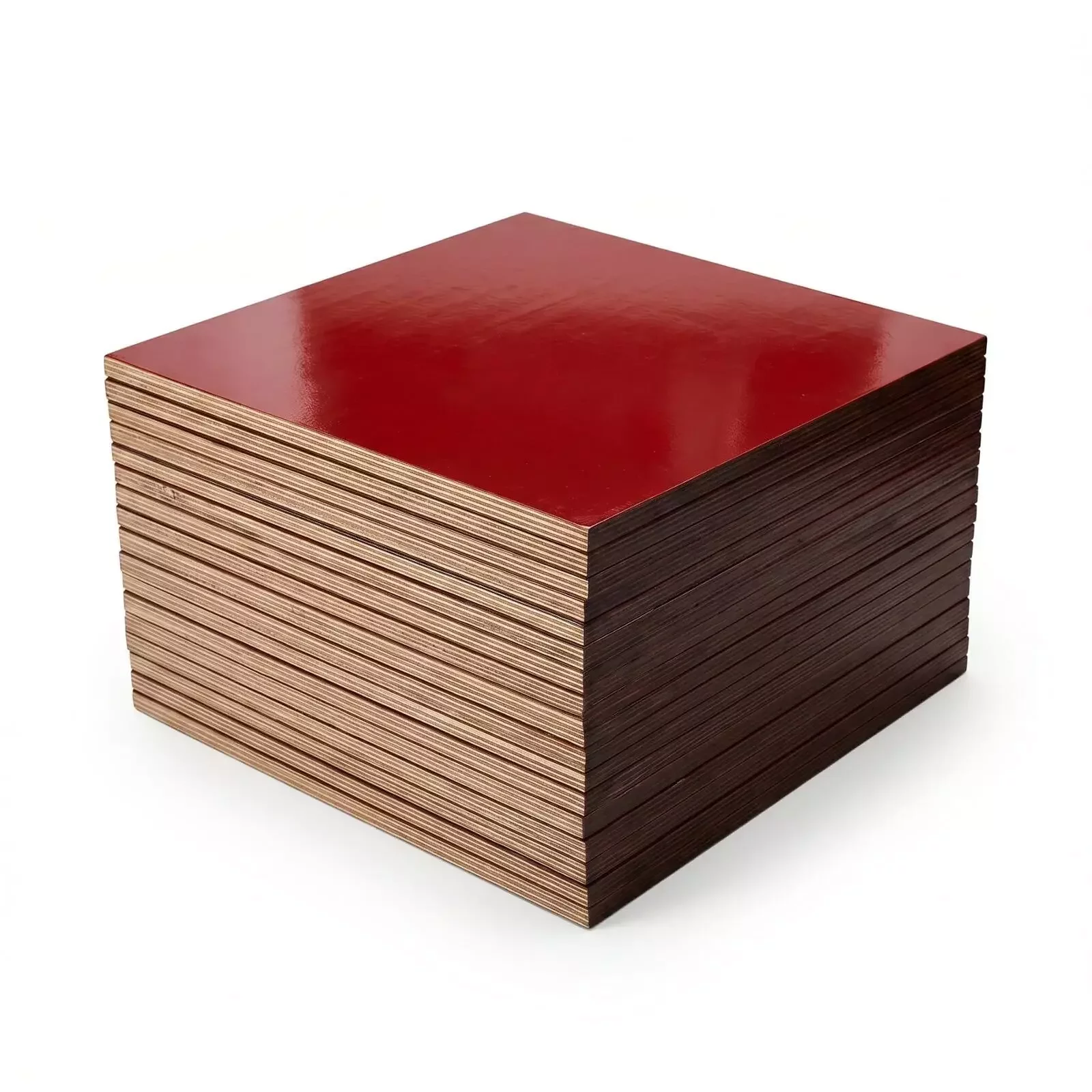 HD film-faced shuttering plywood with brown phenolic film overlay